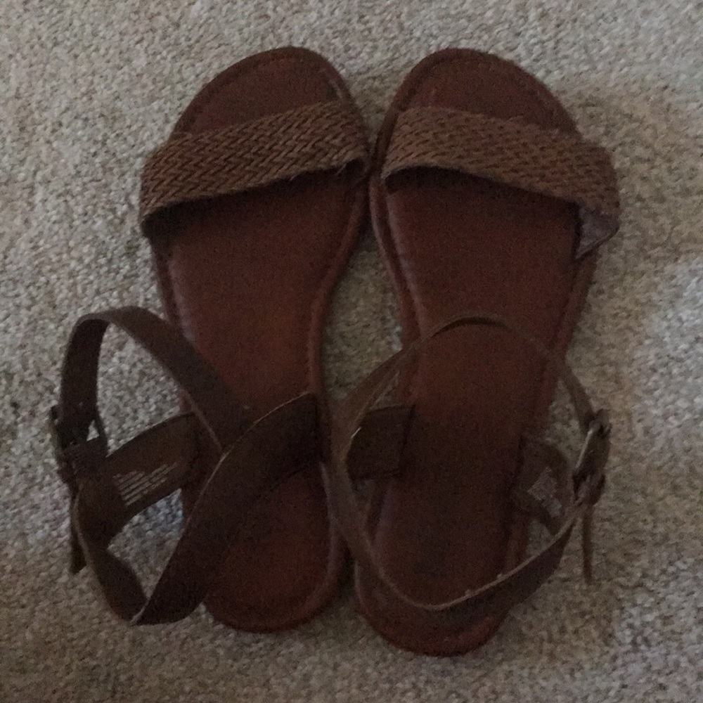 Brown sandals